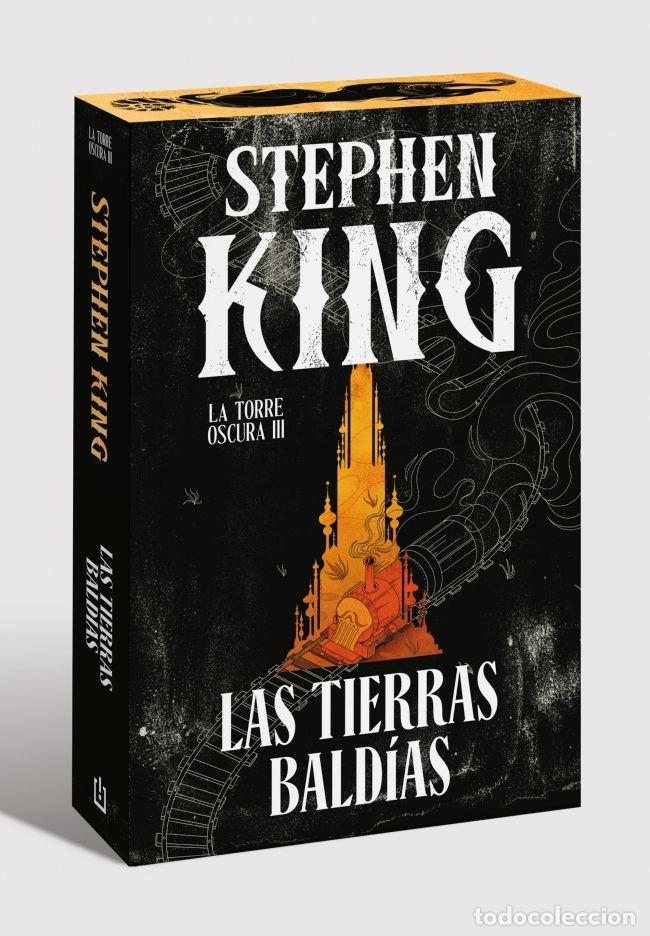 Libros: LAS TIERRAS BALDIAS EDICION CANTOS TINTADOS LA TORRE OSCURA - STEPHEN KING