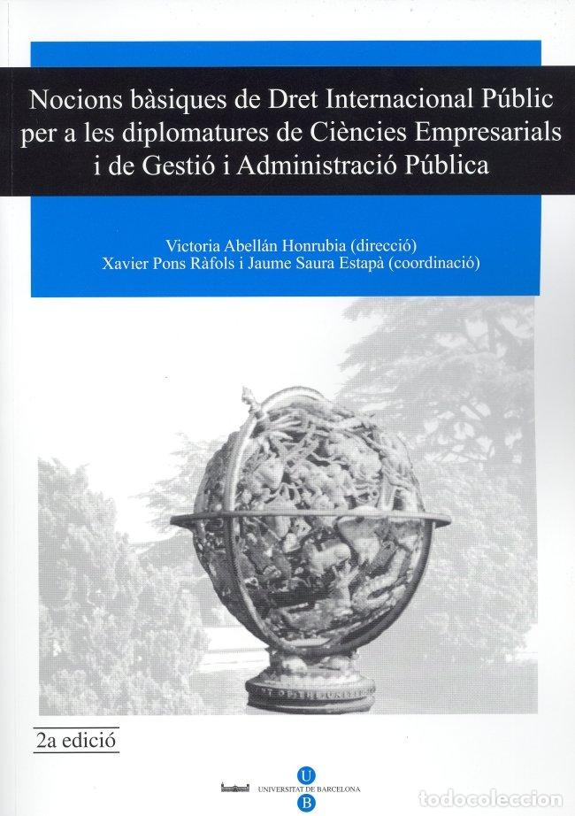 books: NOCIONS BASIQUES DE DRET INTERNACIONAL PUBLIC PER A LES DIPL - ABELLAN HONRUBIA, VICT&Atilde;RIA
