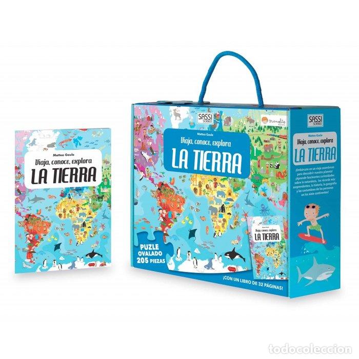 Livres: LA TIERRA VIAJA CONOCE EXPLORA CON PUZZLE - M. GAULE
