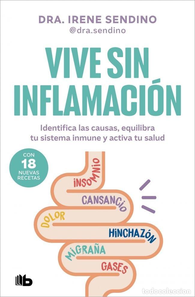 Livres: VIVE SIN INFLAMACION - DRA IRENE SENDINO