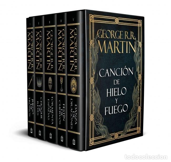 Libros: ESTUCHE CANCION DE HIELO Y FUEGO - GEORGE R R MARTIN