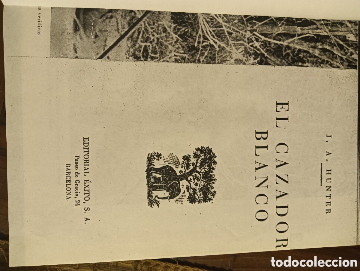 Libros: El cazador blanco por John Hunter