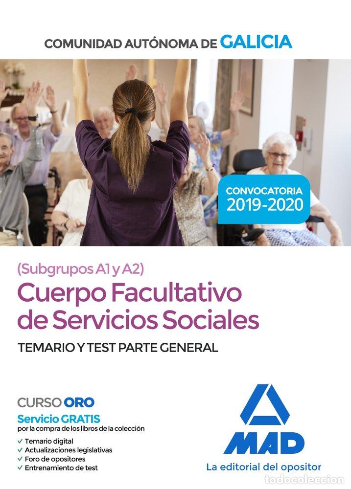 Livres: CUERPO SOCIALES GRADO MEDIO XUNTA GALICIA TEMARIO TEST - AA.VV