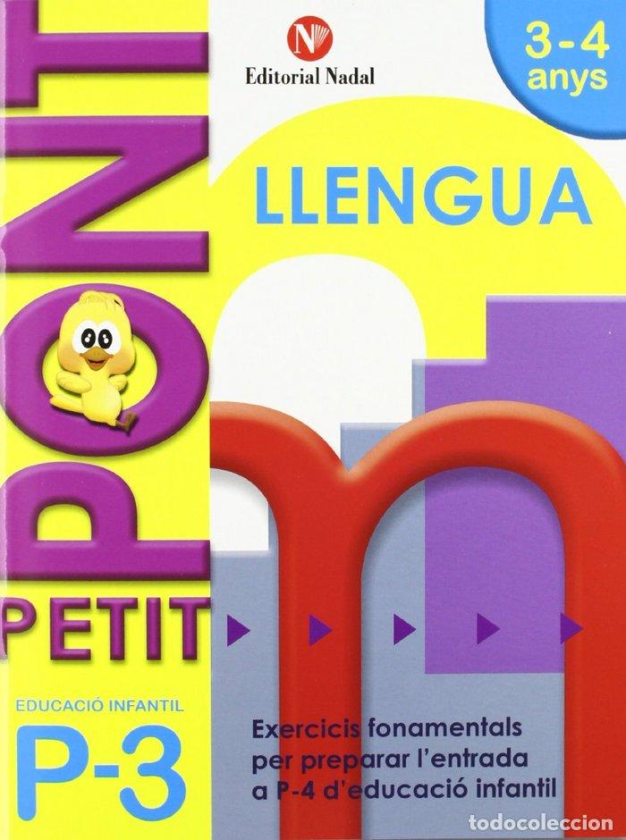 Libros: PETIT PONT 3 ANYS LLETRES GRAFOMOTRICITAT - NADAL, ROSA M.