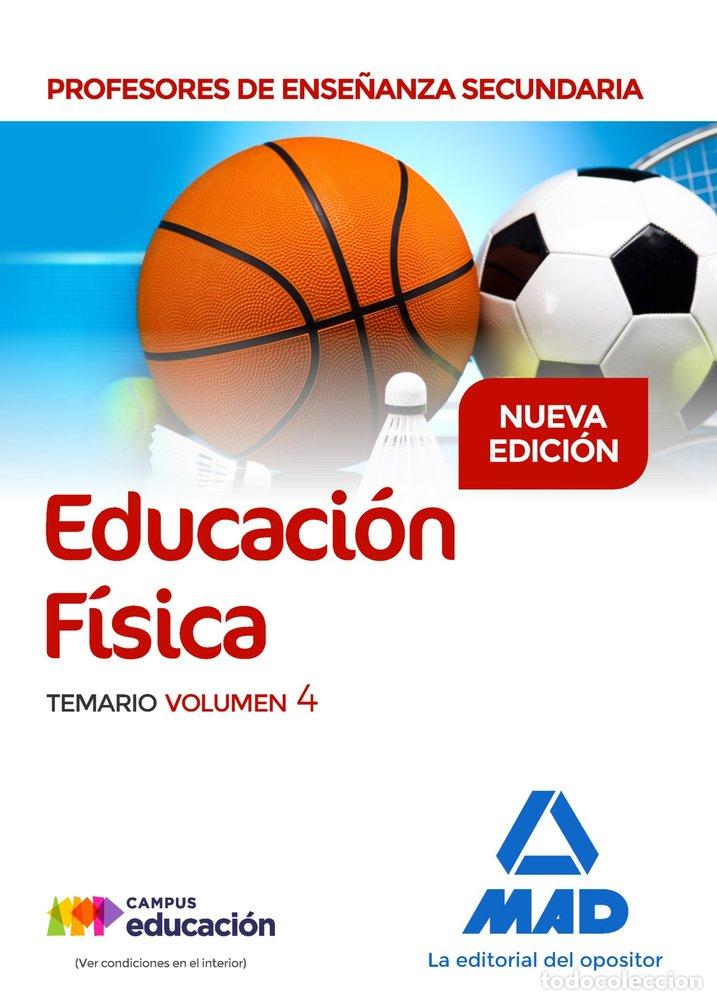 Libros: PROFESORES ENSE&Ntilde;ANZA SECUNDARIA EDUCACION FISICA 4 TEMARIO - AA.VV