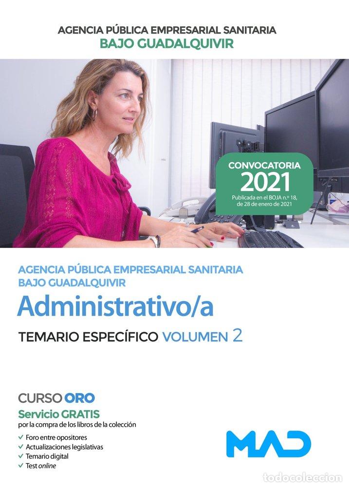 Libros: AGENCIA PUBLICA EMPRESARIAL SANITARIA BAJO TEMARIO 2 - AA.VV