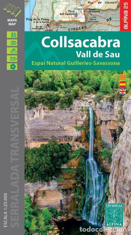Libros: COLLSACABRA VALL DE SAU 1:25.000 (MAPA ALPINA) - ALPINA