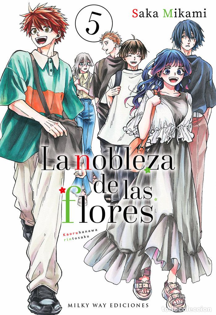 Libri: LA NOBLEZA DE LAS FLORES 5 - MIKAMI, SAKA