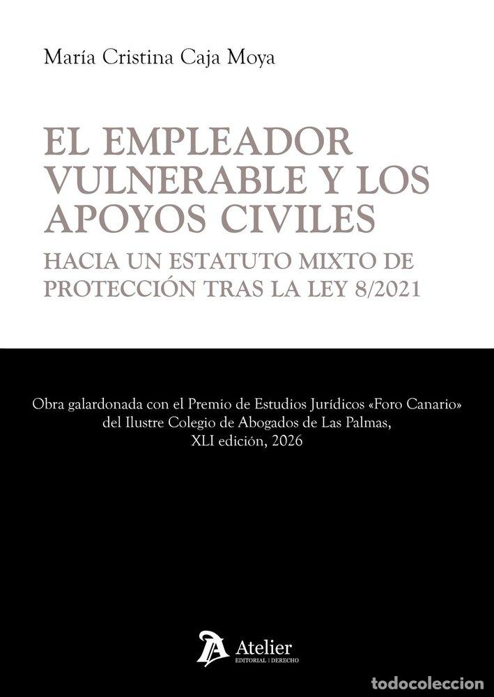 Livros: EL EMPLEADOR VULNERABLE Y LOS APOYOS CIVILES HACIA UN ESTA - MARIA CRISTINA CAJA MOYA