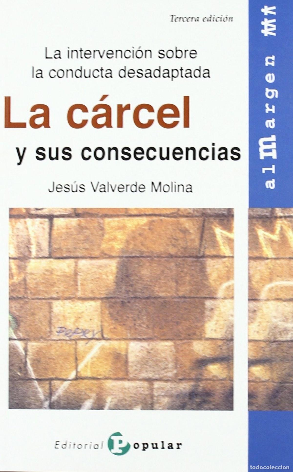 Libros: LA C&Aacute;RCEL Y SUS CONSECUENCIAS - Valverde Molina, Jes&uacute;s