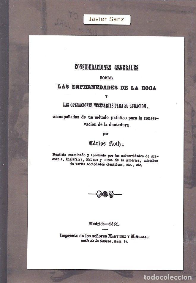 Libros: CONSIDERACIONES GENERALES SOBRE LAS ENFERMEDADES DE LA BOCA - KOCH, CARLOS