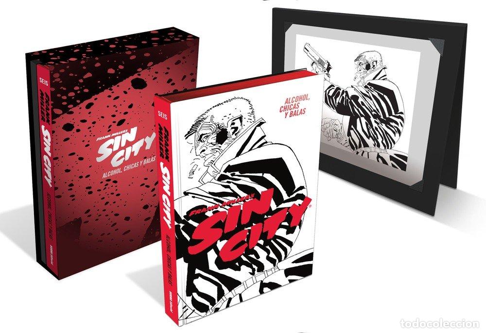 Livros: SIN CITY 6 ALCOHOL CHICAS Y BALAS - FRANK MILLER