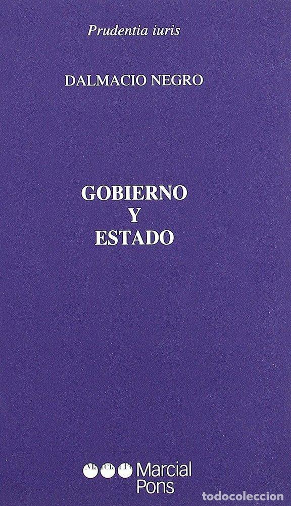 B&uuml;cher: GOBIERNO Y ESTADO - NEGRO PAVON, DALMACIO