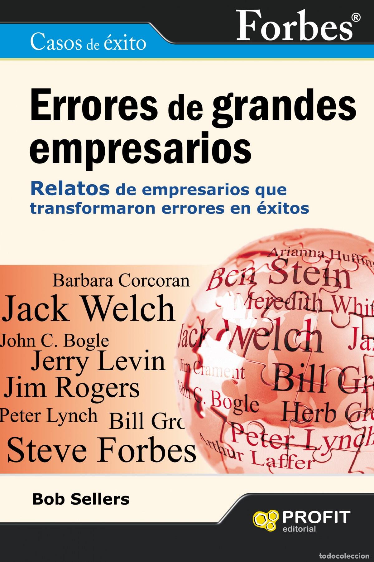 Libros: ERRORES DE GRANDES EMPRESARIOS - Sellers, Bob