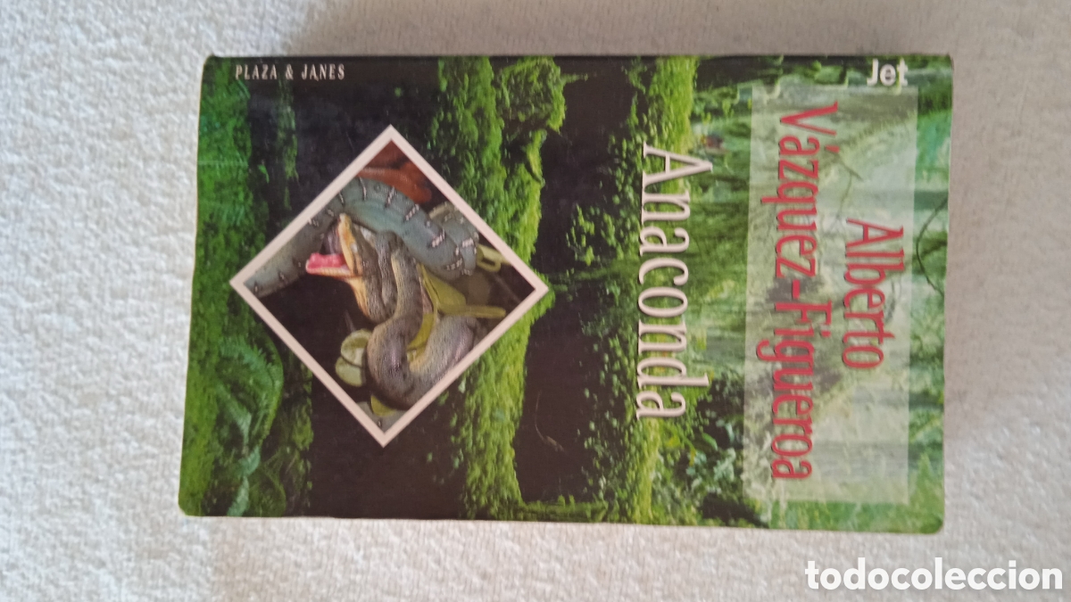 Libros: Anaconda &ndash; Alberto V&aacute;zquez-Figueroa | Novela de aventuras | Plaza & Jan&eacute;s Descripci&oacute;n Vendo el libro