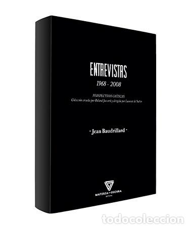 Libri: ENTREVISTAS 1968 2008 - BAUDRILLARD, JEAN