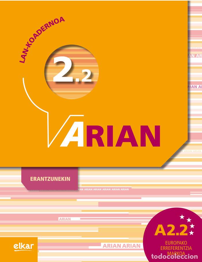 Libri: ARIAN A2.2 LAN-KOADERNOA (+ERANTZUNAK) - BATZUEN ARTEAN
