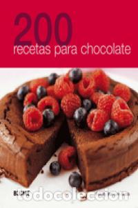 Livros: 200 RECETAS PARA CHOCOLATE - AA.VV.