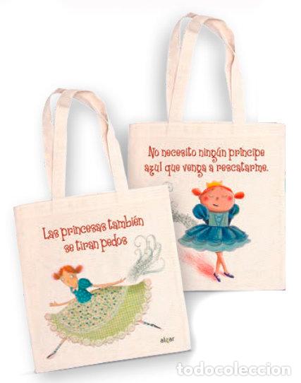 B&uuml;cher: BOLSA TELA LAS PRINCESAS TAMBIEN SE TIRAN PEDOS 42X38CM - AA.VV