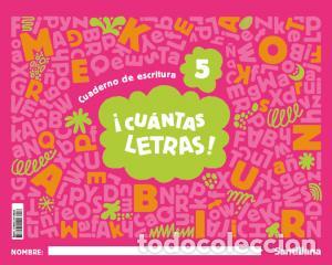 books: Nivel 5 cuantas letras cast ed25infantil.3er curso - .
