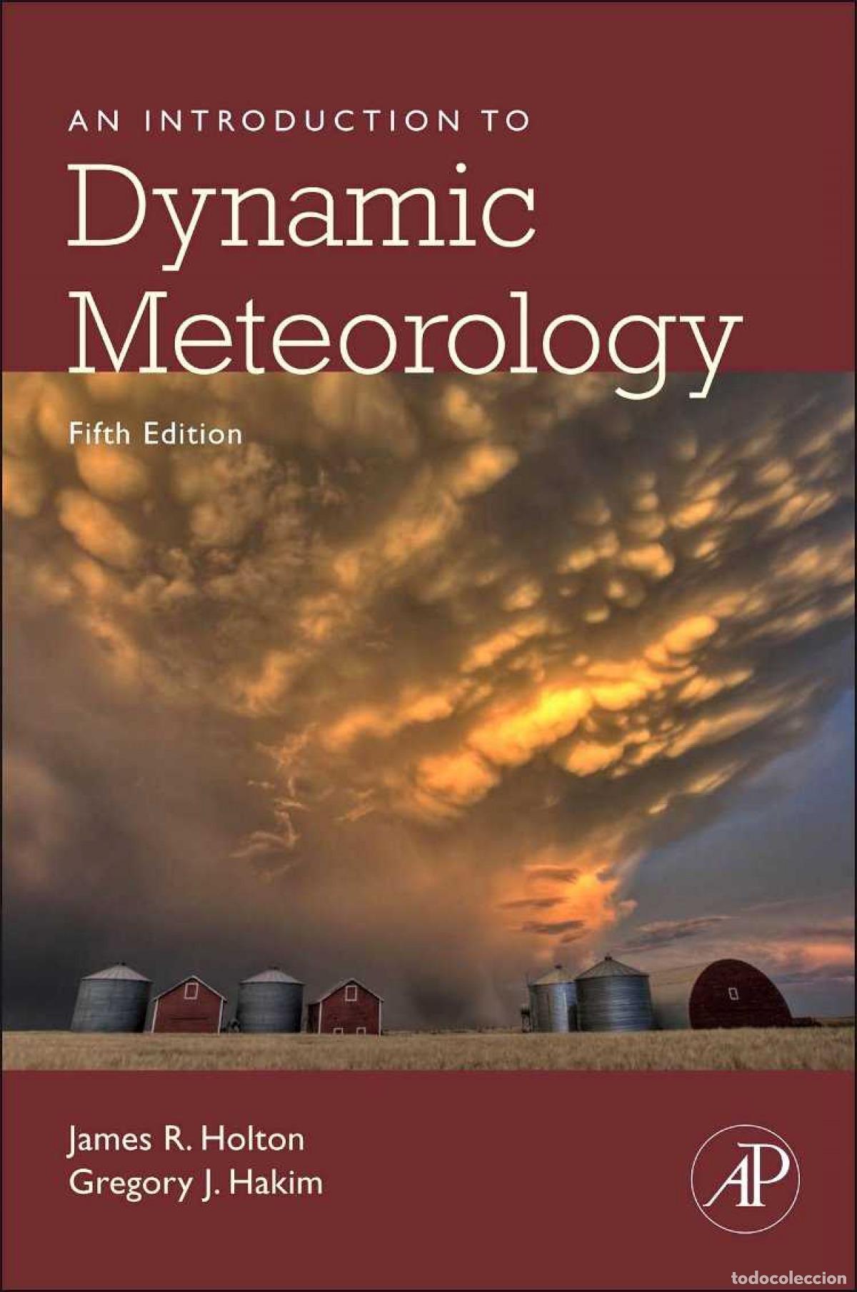 books: AN INTRODUCTION TO DYNAMIC METEOROLOGY,88 - HOLTON, JAMES R
