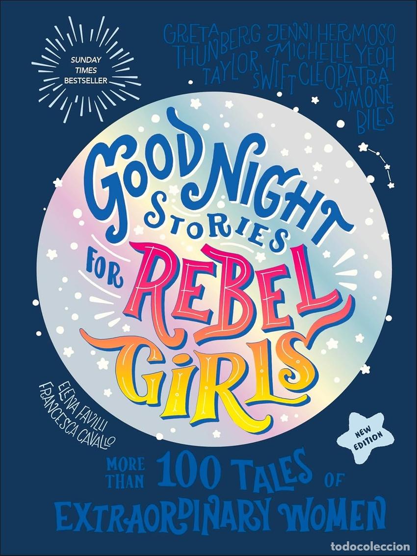 Livros: GOOD NIGHT STORIES FOR REBEL GIRLS (NEW EDITION) - Favilli