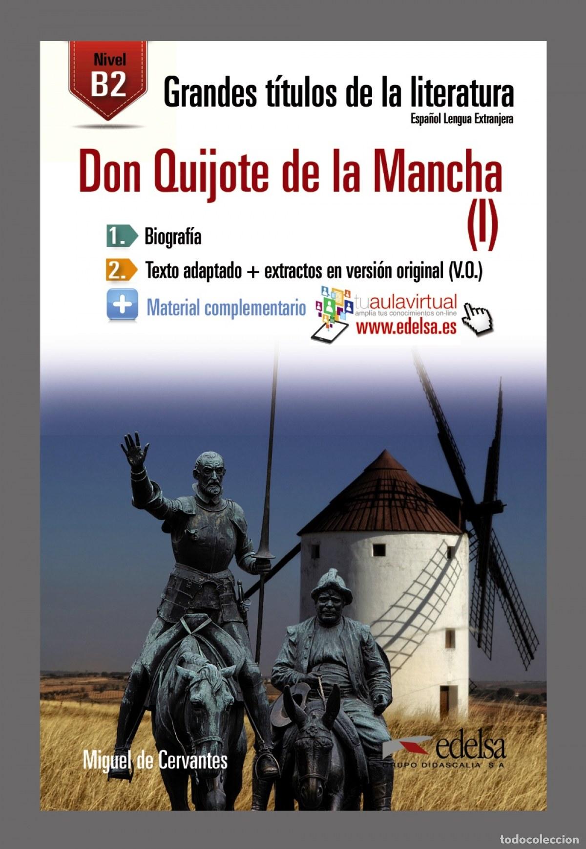 Livros: GTL B2 - DON QUIJOTE I - Material y trabajos de clase para la ensenanza y el aprendizaje de lenguas