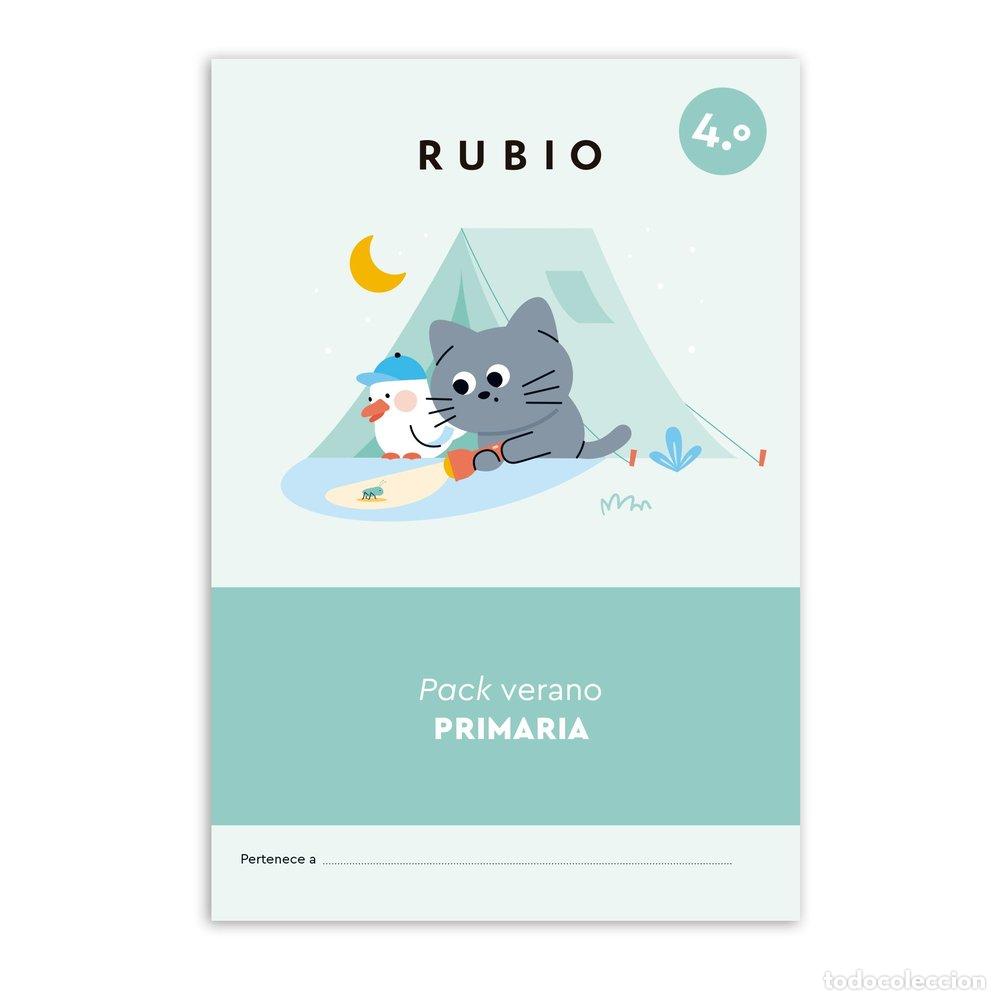Livres: PACK VERANO RUBIO 4&ordm; DE EDUCACION PRIMARIA (+ 9 A&Ntilde;OS) - .