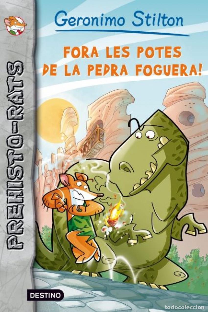 Libros: FORA LES POTES DE LA PEDRA FOGUERA! PREHISTO-RATS. - Geronimo Stilton