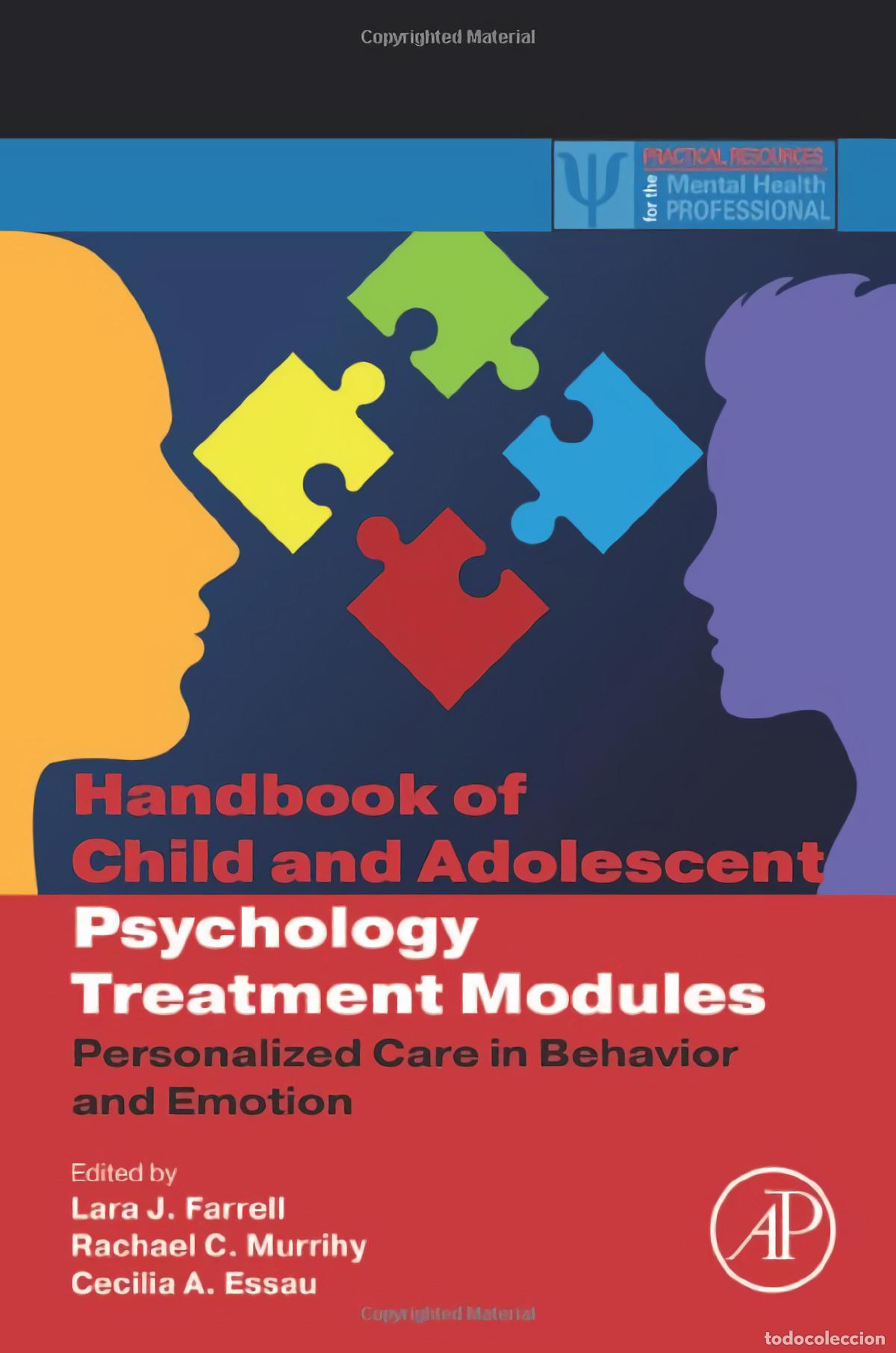 Libros: HANDBOOK OF CHILD AND ADOLESCENT PSYCHOLOGY TRATMENT MODULE - Farrell, Lara Jean