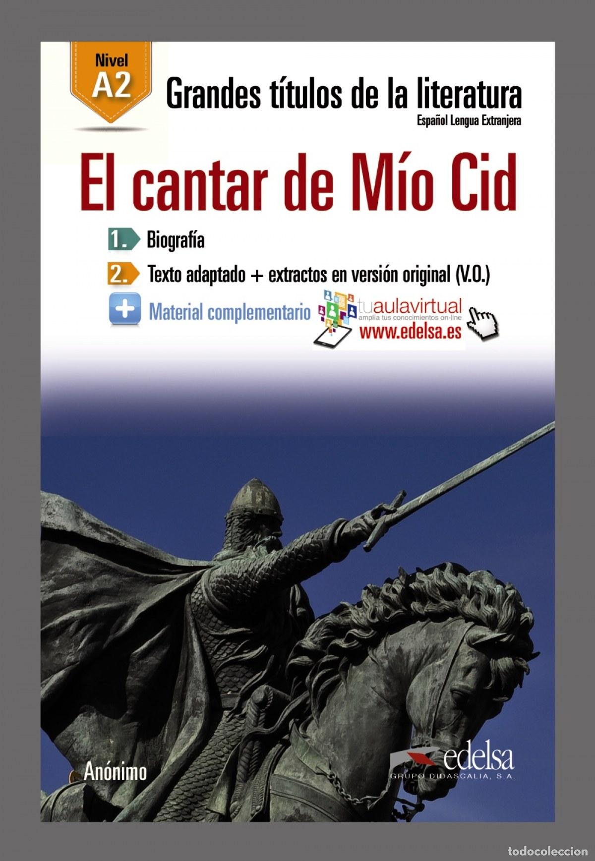 Livres: GTL B1 - EL CANTAR DE M&Iacute;O CID - Material y trabajos de clase para la ensenanza y el aprendizaje de l