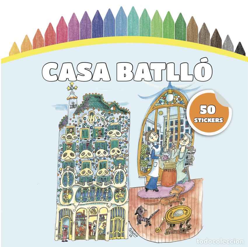 Libri: PINTAR CASA BATLL&Oacute; STICKERS - Catalan