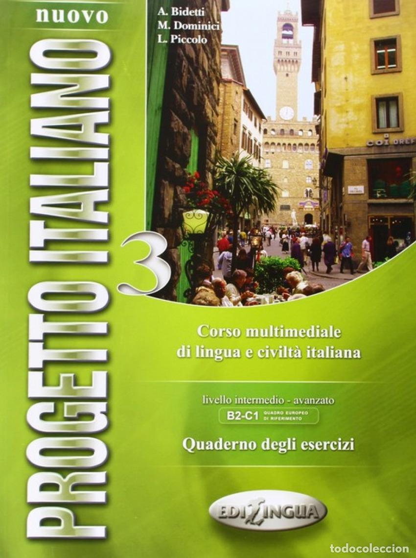 Libros: NUOVO PROGETTO ITALIANO 3 EJERCICIO - Ensenanza y aprendizaje de lenguas