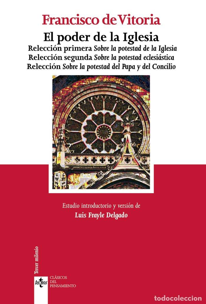 Libros: PODER DE LA IGLESIA,EL - VITORIA, FRANCISCO DE - Foto 1