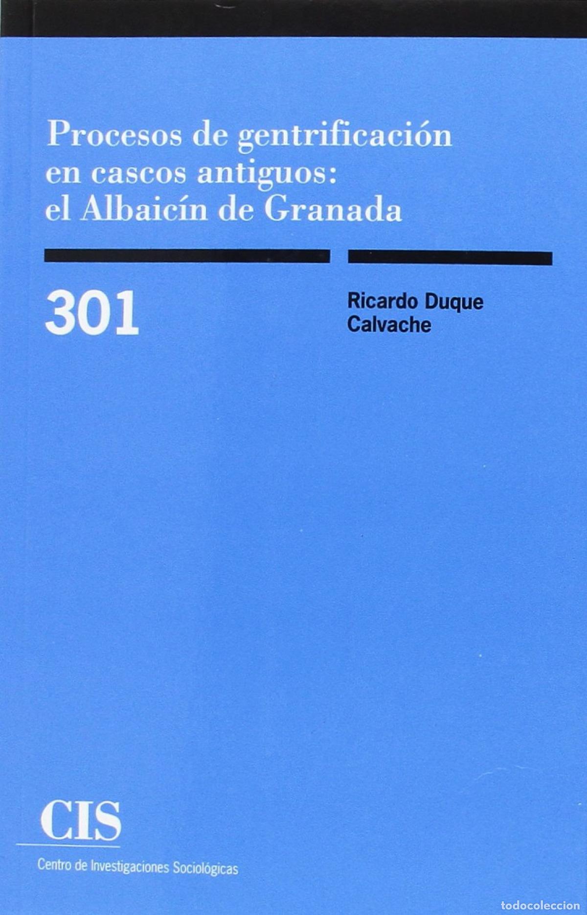 Livres: PROCESOS GENTRIFICACI&Oacute;N EN CASCOS ANTIGUOS - Duque Calvache, Ricardo