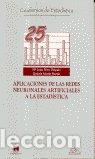 Libri: APLICACIONES DE LAS REDES NEURONALES ARTIFICIALES - PEREZ DELGADO, M&ordf;