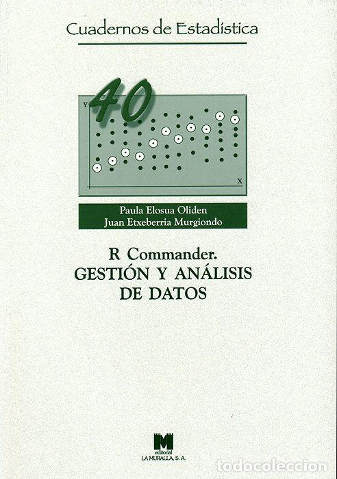 Livros: R COMMANDER. GESTION Y ANALISIS DE DATOS - ELOSUA OLIDEN, PAULA