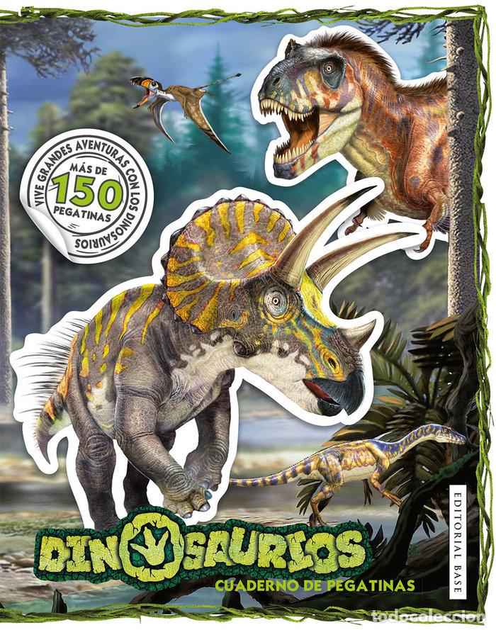 Libri: DINOSAURIOS CUADERNO DE PEGATINAS - AA.VV