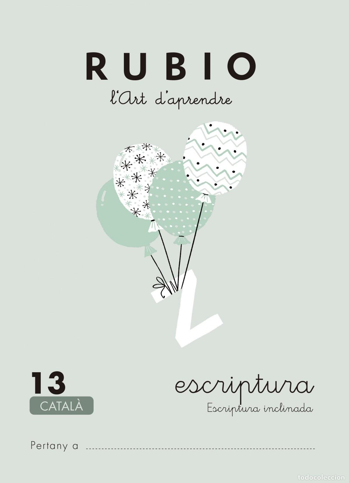 Livros: L'ART D'APRENDRE, ESCRIPTURA 13 - Rubio Polo, Enrique