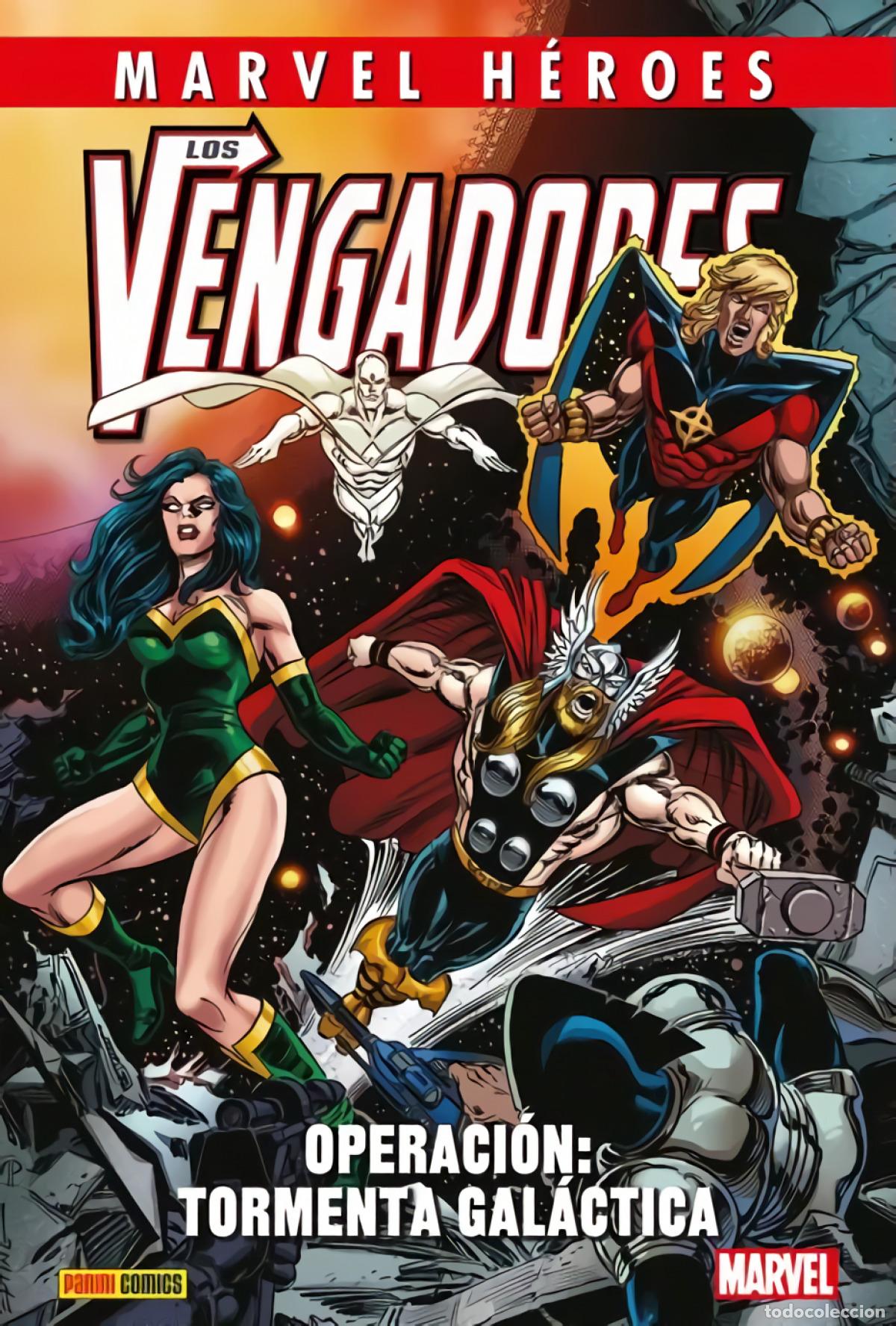 books: MARVEL H&Eacute;ROES 121 . LOS VENGADORES. OPERACI&Oacute;N: TORMENTA GAL&Aacute;CTICA - VVAA