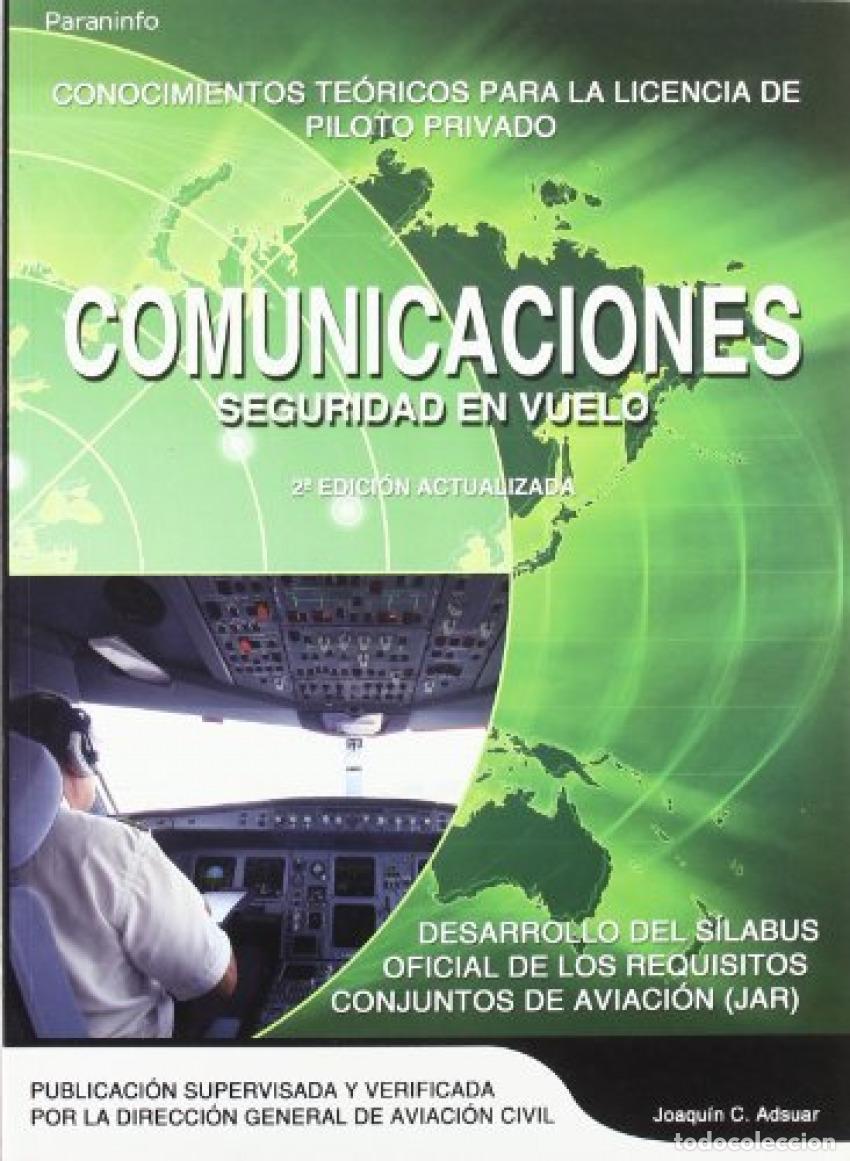 books: COMUNICACIONES, SEGURIDAD EN VUELO - Adsuar Maz&oacute;n, Joaqu&iacute;n Carlos