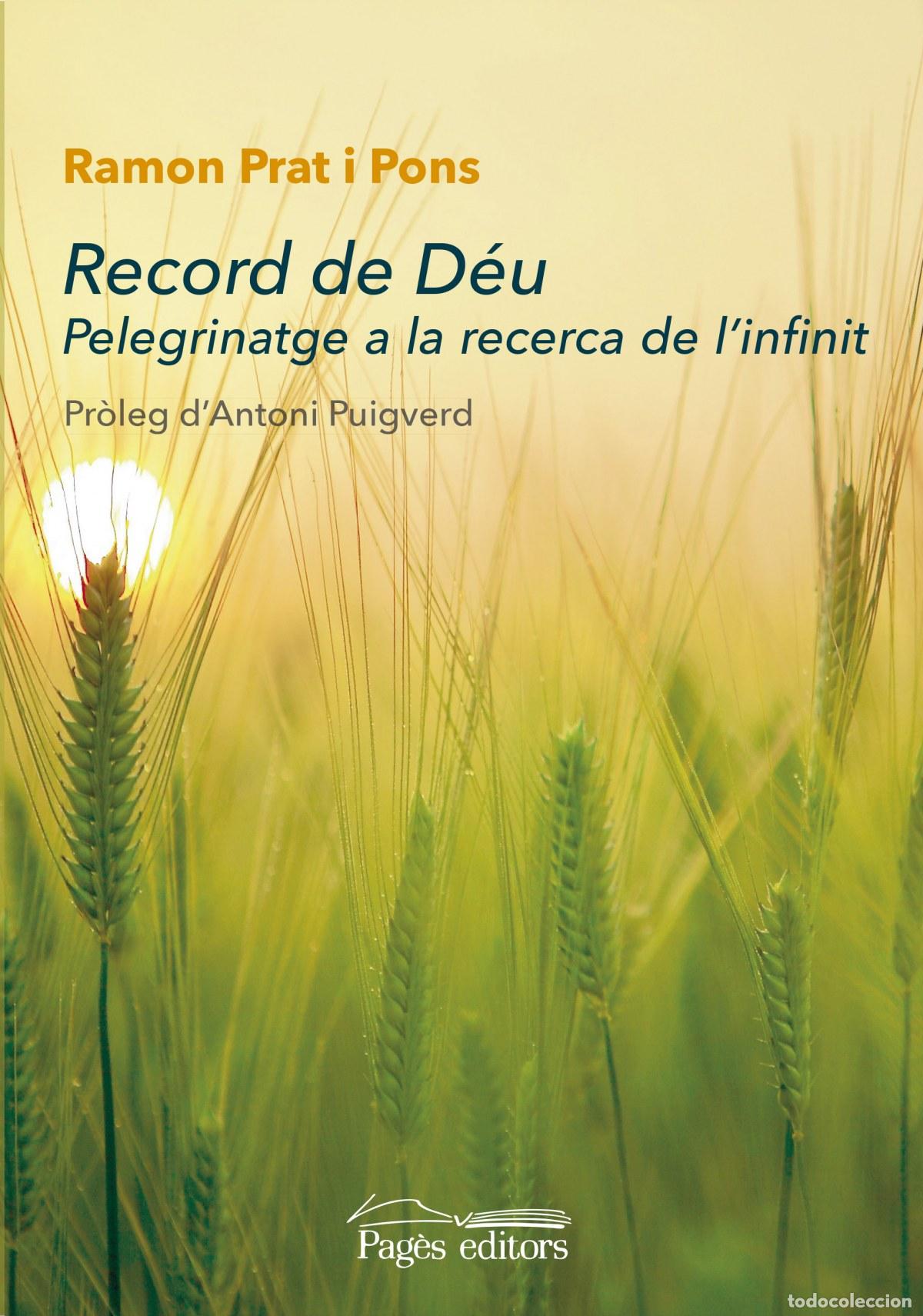 Libros: RECORD DE DEU - Prat I Pons, Ramon - Foto 1