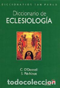 books: DICCIONARIO DE ECLESIOLOG&Iacute;A - Pie I Ninot, Salvador