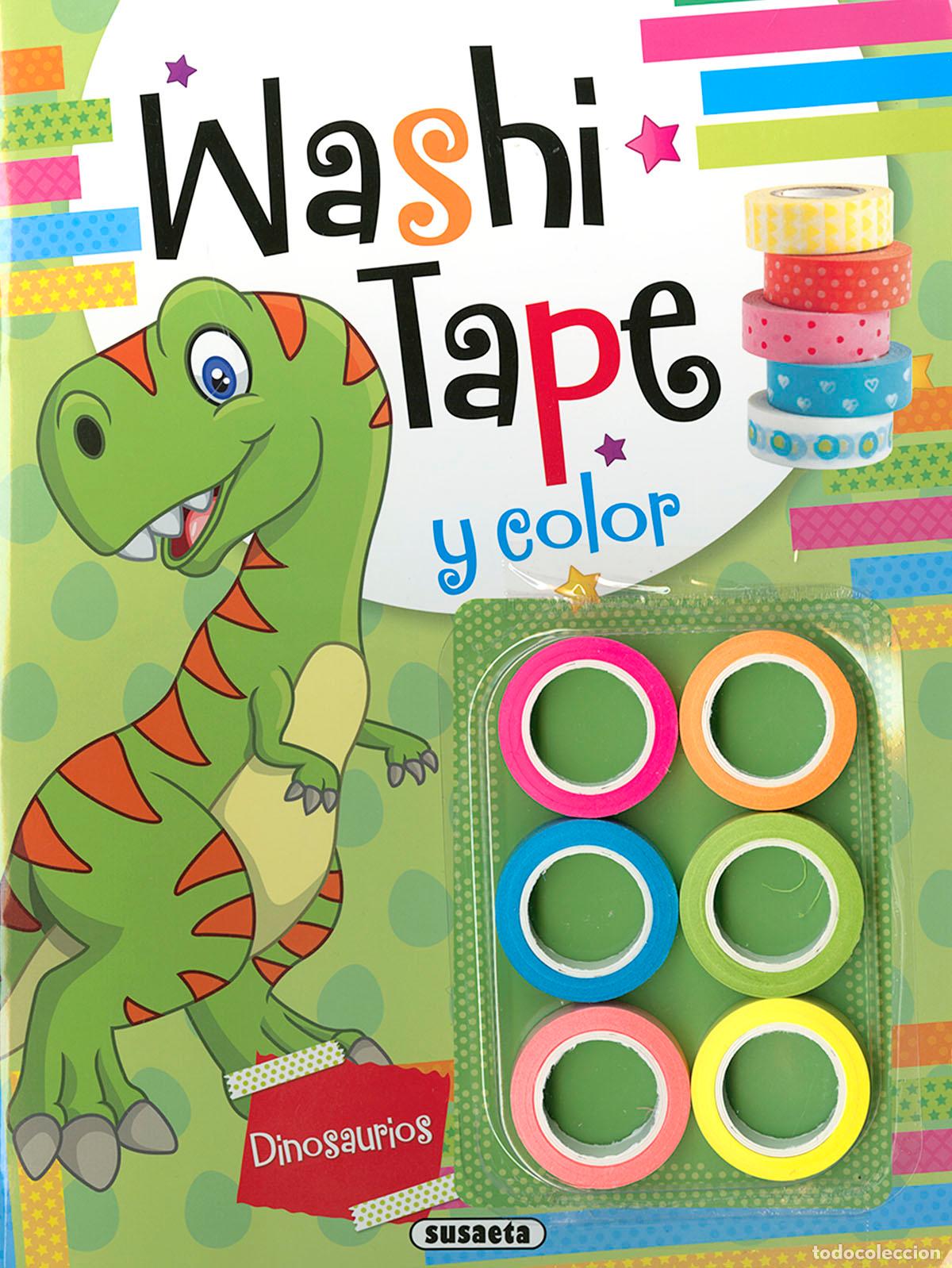 books: WASHI TAPE DINOSAURIOS - Equipo Susaeta