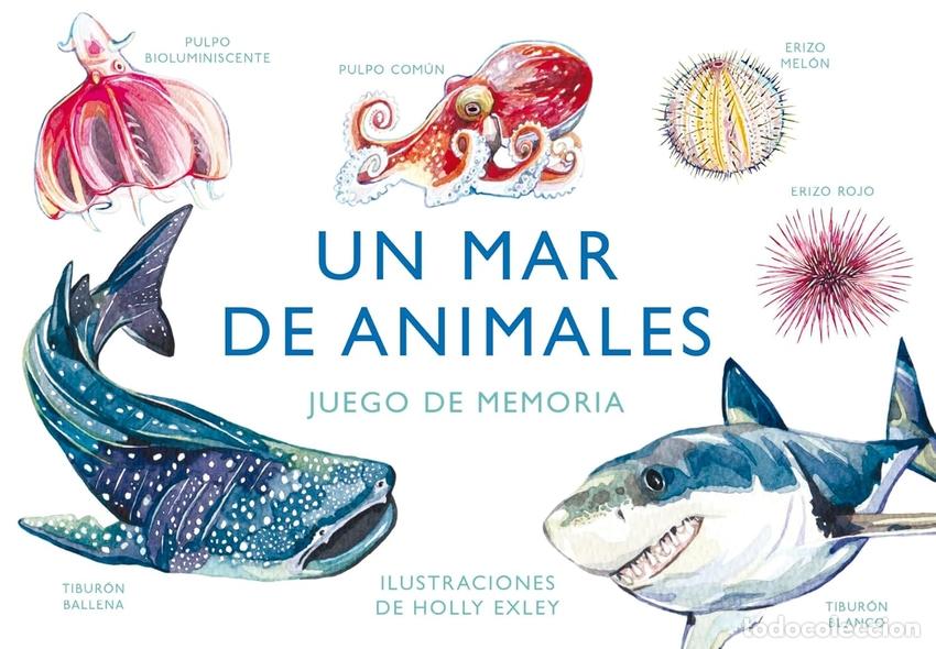 Libros: MAR DE ANIMALES:JUEGO DE MEMORIA - Infantil, juvenil y educativo