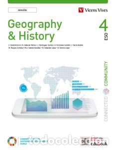 Libros: Geography & history 4. aragon. (connected community)e.s.o..4ocurso - Gatell Arimont, Cristina