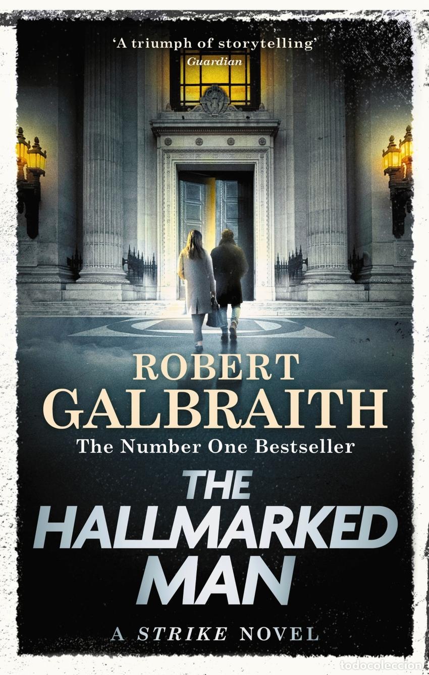 books: THE HALLMARKED MAN - Robert Galbraith
