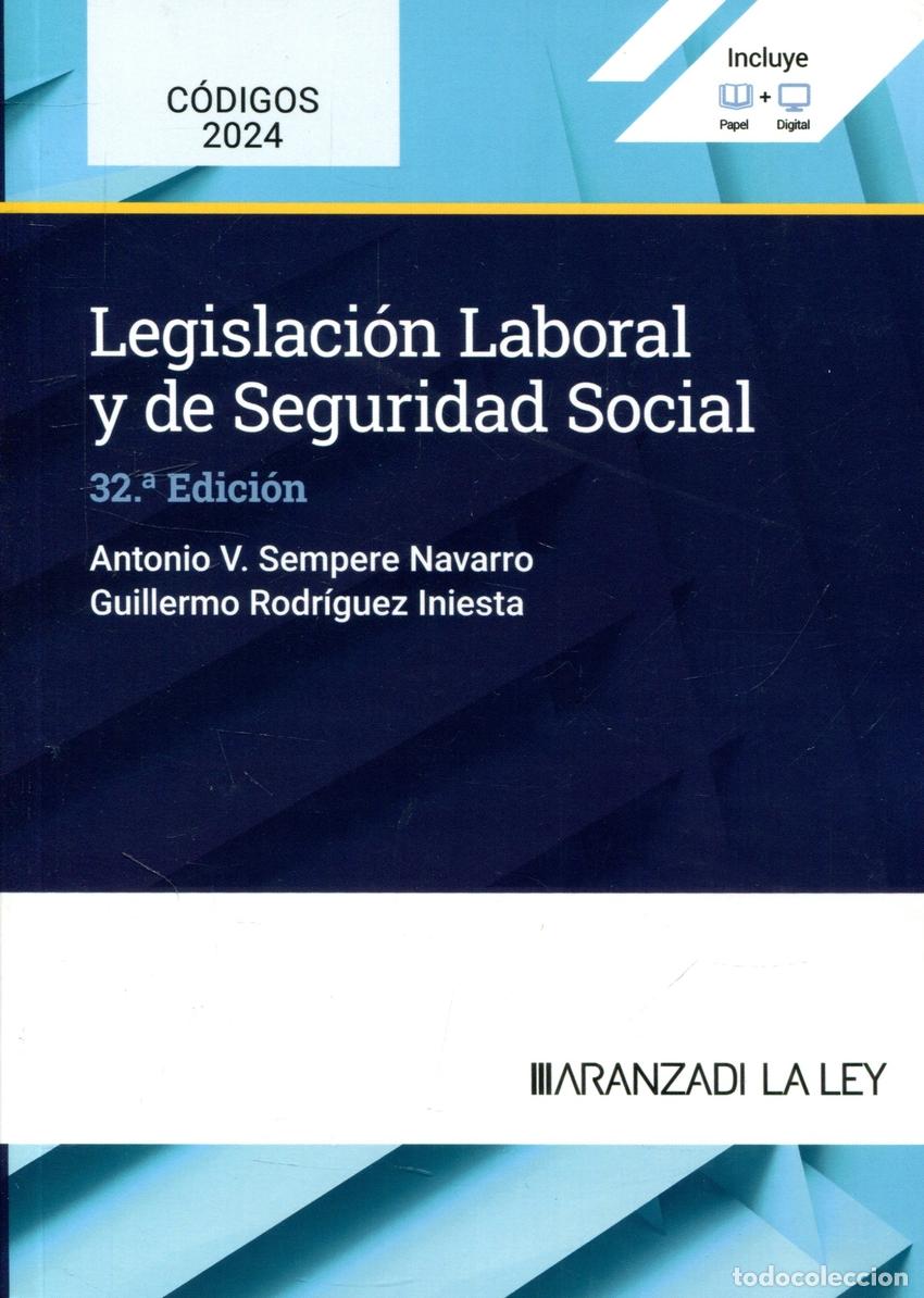 Libros: LEGISLACI&Oacute;N LABORAL Y DE SEGURIDAD SOCIAL - Sempere, Antonio