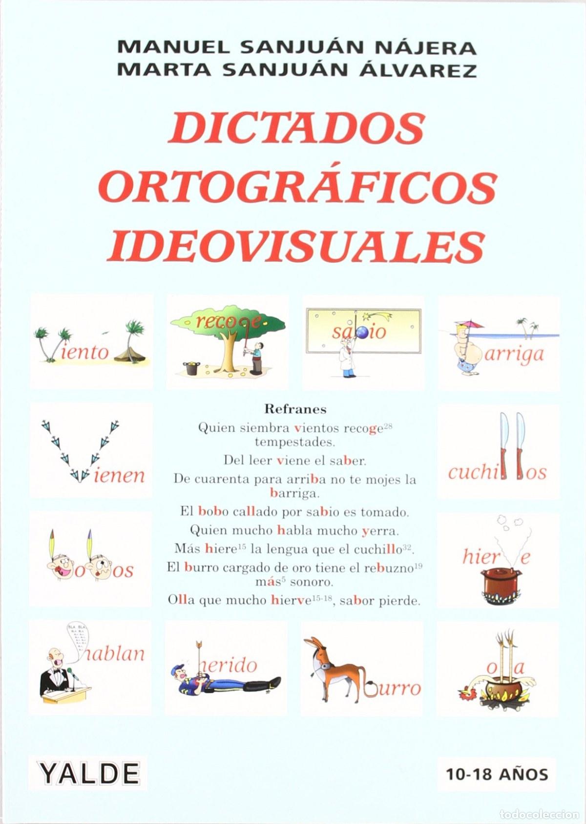 Libri: DICTADOS ORTOGRAFICOS IDEOVISUALES - Espanol/Castellano