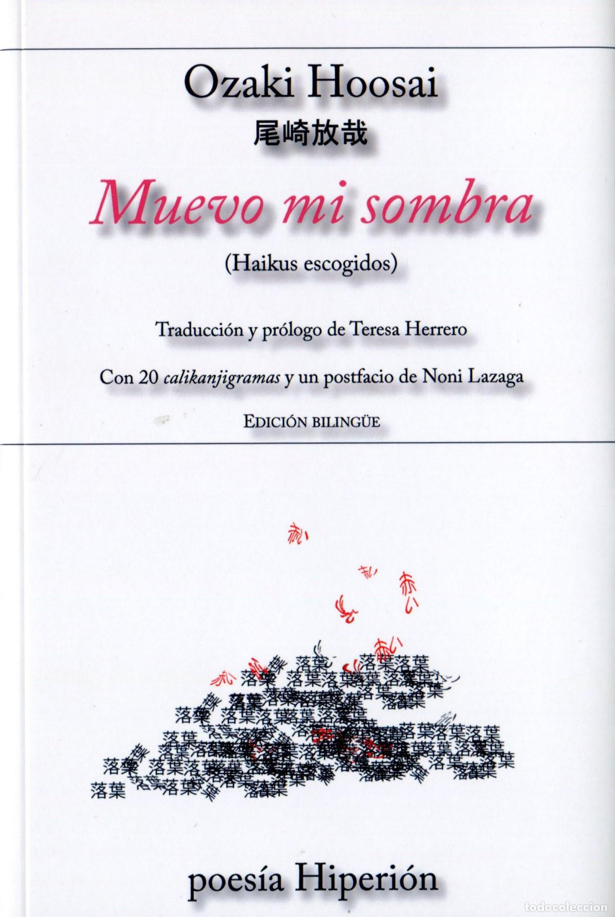 Libros: MUEVO MI SOMBRA - Hoosai, Ozaki